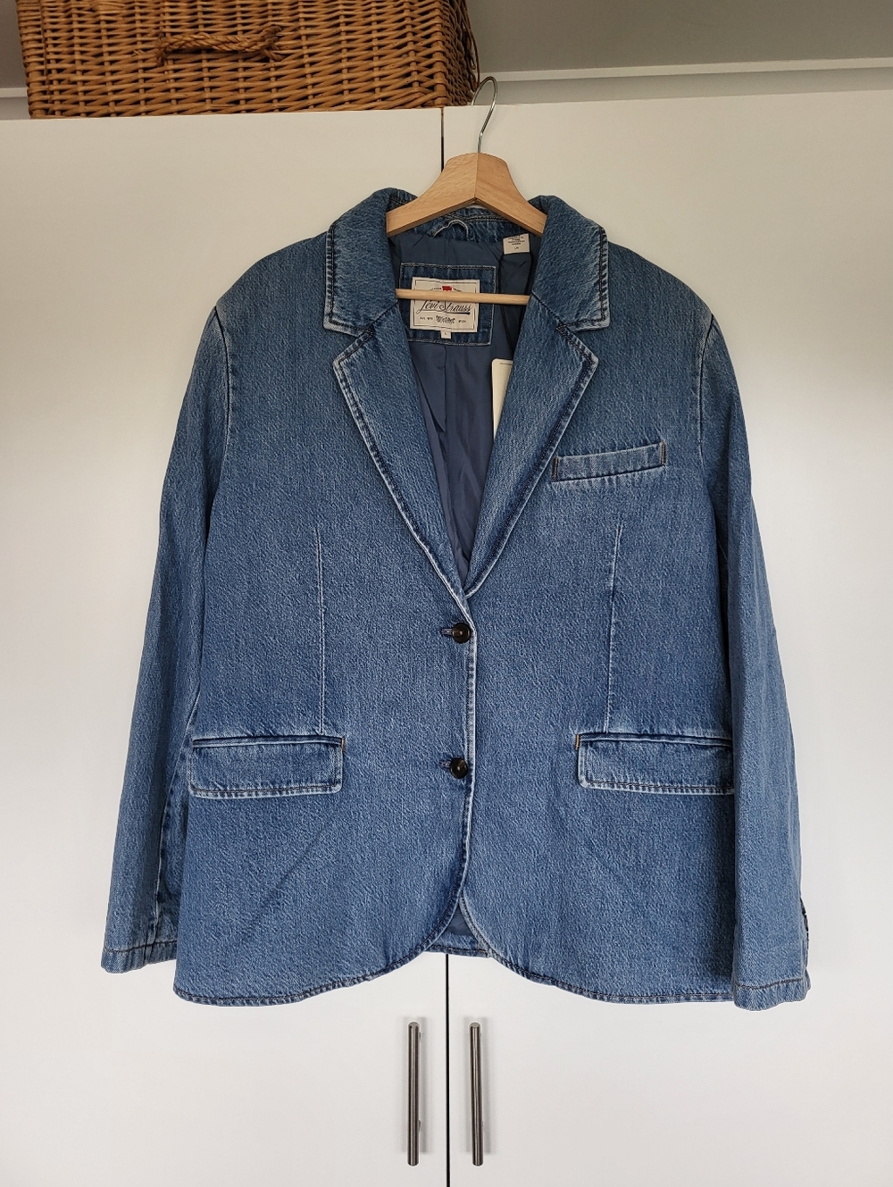 Levis Soft Denim Blazer